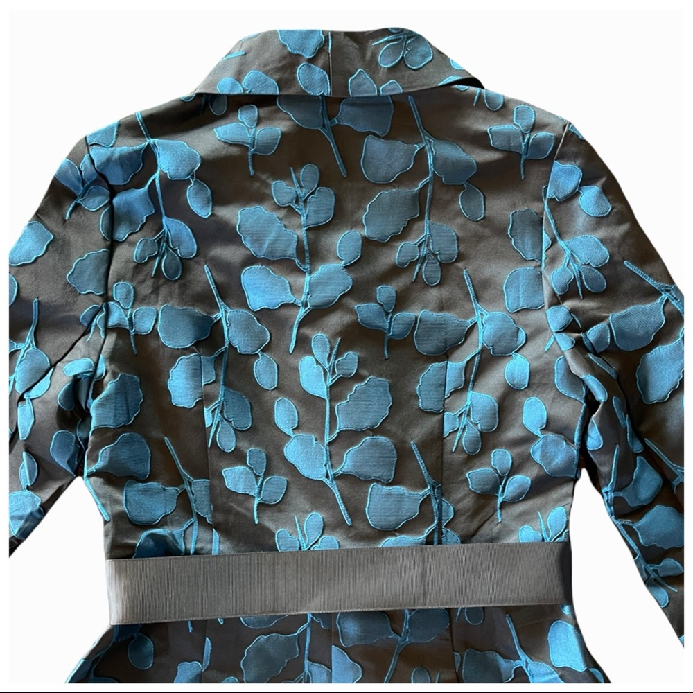 Textured Teal & Black JacketThe Sanah - Picture 9 of 11